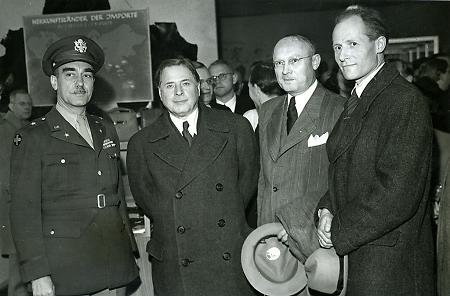 Eröffnung der Landesausstellung „Hessische Wirtschaft“, 1. November 1946