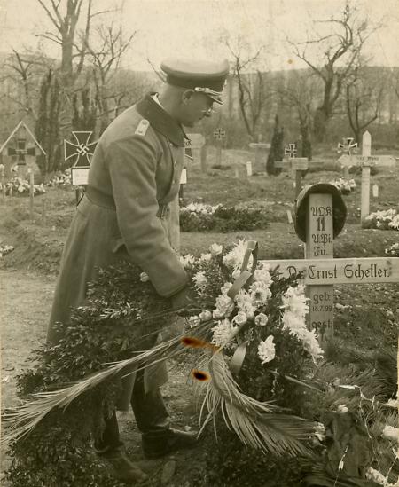Soldatenfriedhof in Simferopol (Krim), Februar 1942