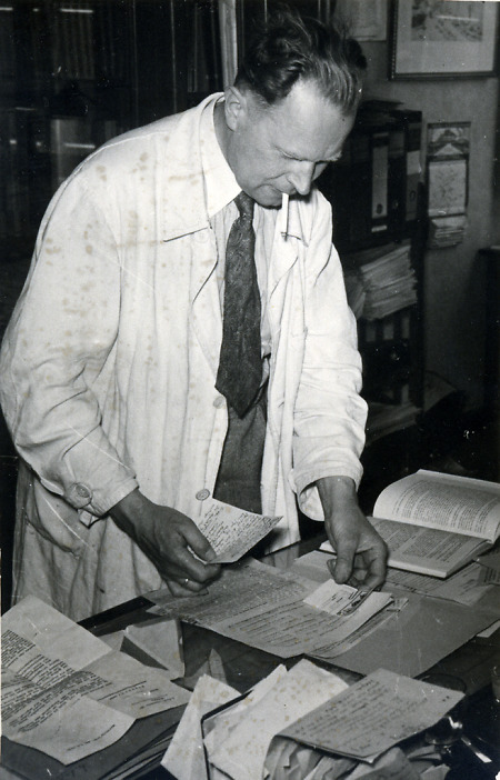 Der Marburger Zeitungsverleger Hermann Bauer, 1948