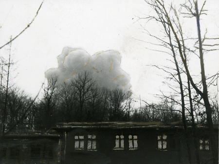 Sprengung der Munitionsfabrik WASAG in Allendorf, 1946