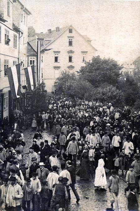 Sängerfest in Marburg, 1889