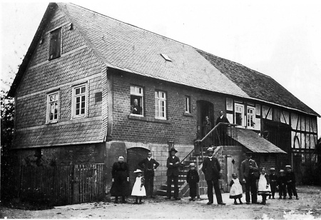 Familien in Allendorf, um 1912
