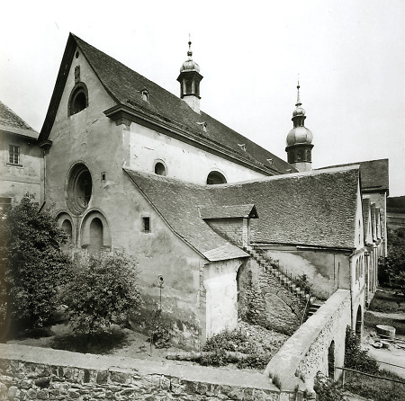 Die Kirche des Klosters Eberbach im Rheingau, 1885
