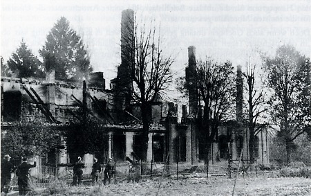 Pogromnacht-Schäden in der jüdischen Kuranstalt in Bad Soden, 1938