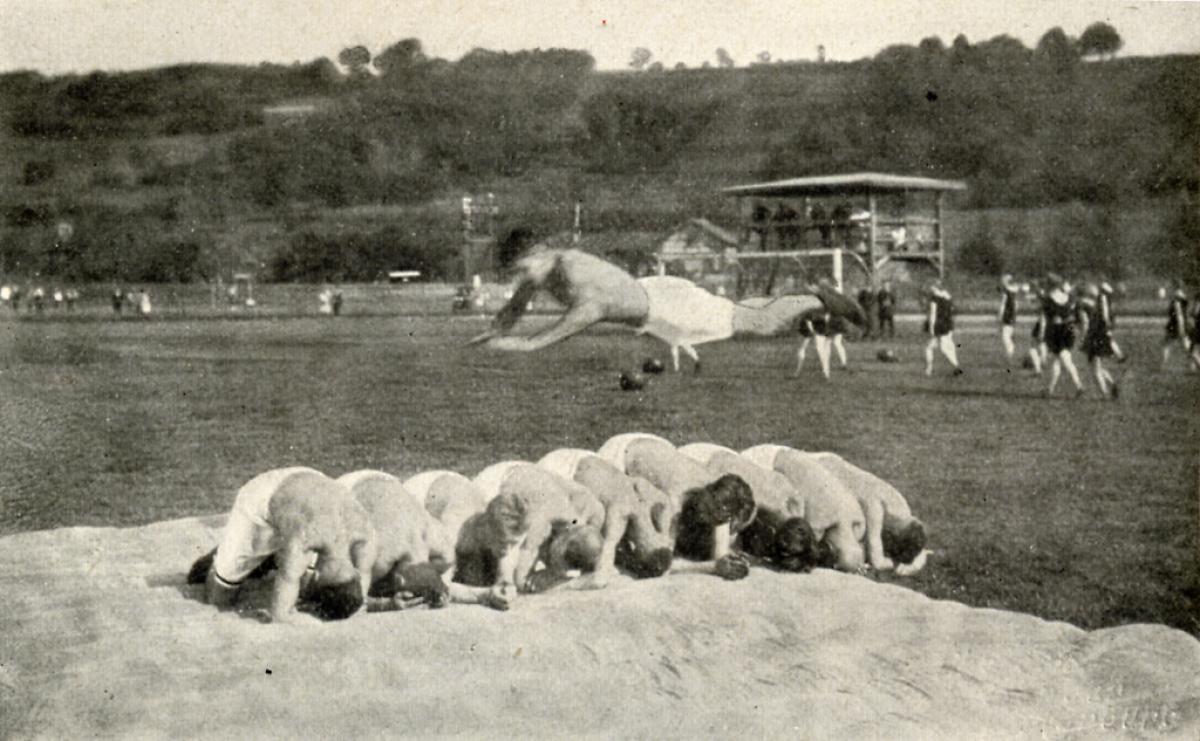 Sportvorführung beim Marburger Universitätsjubiläum, 1927