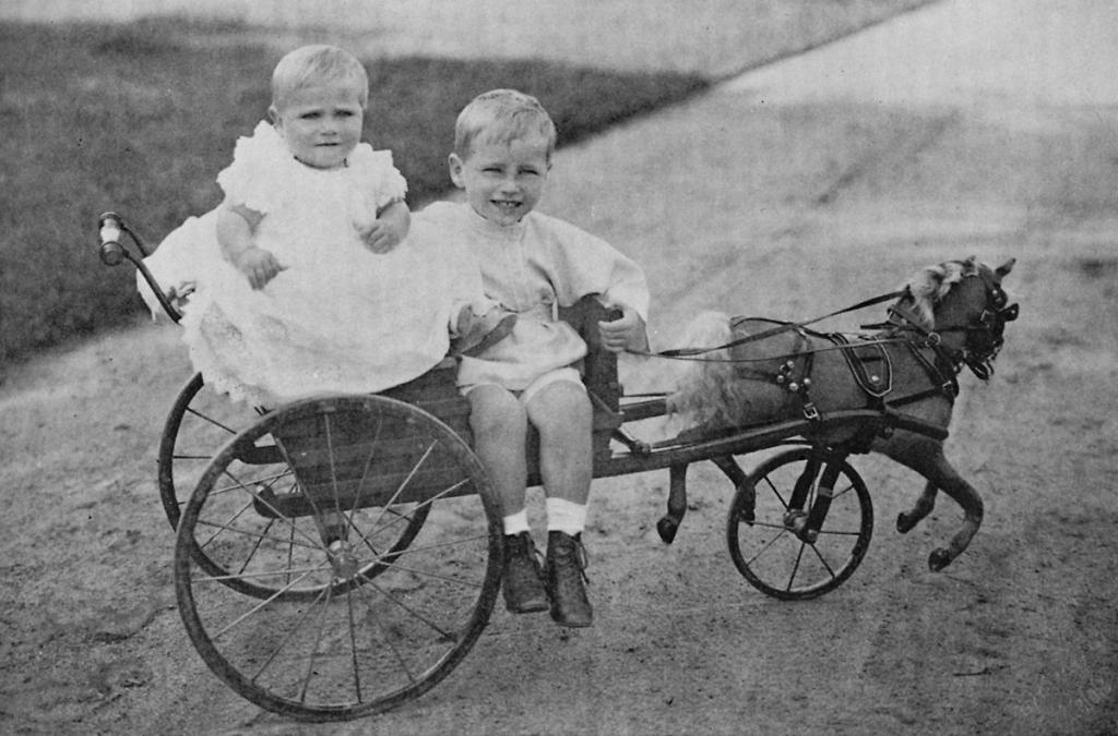 Die Prinzen Ludwig und Georg Donatus von Hessen und bei Rhein, 1909