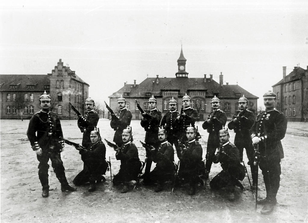 Einjährige des Füsilierregiments Nr. 80, 1909
