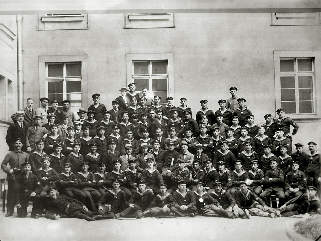 Der Marinesicherheitsdienst in Frankfurt, 1918