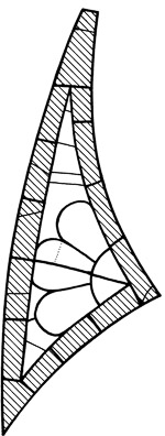 Zwickelfüllungen H I, 4-9b