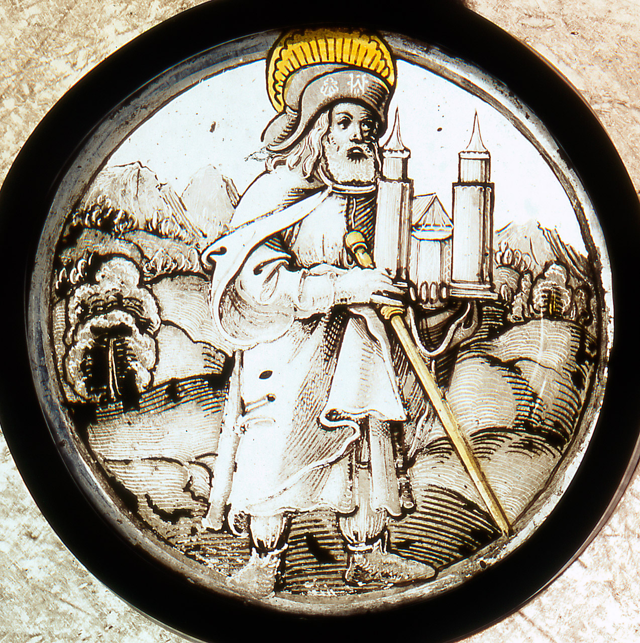 Hl. Sebald. Erbach, Schloss, Nr. 38. Nürnberg (Hirsvogel-Werkstatt?), um 1505/10. – Kat. S. 128.