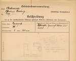 Haingasse 18, Hauptgebäude: Grundskizze / Lageplan, 1907