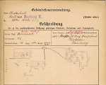 Kaiser-Friedrich-Promenade 105, Hauptgebäude: Grundskizze / Lageplan, 1907