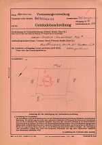 Kaiser-Friedrich-Promenade 123b, Hauptgebäude: Grundskizze / Lageplan, 1952