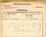 Kaiser-Friedrich-Promenade 12, Hauptgebäude: Grundskizze / Lageplan, 1907