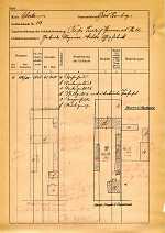 Kaiser-Friedrich-Promenade 12, Hauptgebäude: Grundskizze / Lageplan, 1945