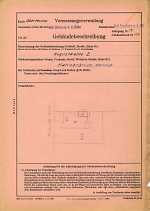 Augustaallee 2, Hauptgebäude: Grundskizze / Lageplan, 1954