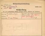 Elisabethenstraße 4, Hauptgebäude: Grundskizze / Lageplan, 1907