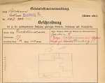 Elisabethenstraße 5/7, Hauptgebäude: Grundskizze / Lageplan, 1907