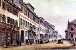 Louisenstraße 65, Hauptgebäude, vor 1864