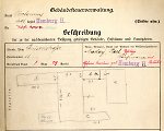 Louisenstraße 11, Hauptgebäude: Grundskizze / Lageplan, 1907