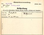 Louisenstraße 13, Hauptgebäude: Grundskizze / Lageplan, 1907