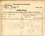Louisenstraße 14, alte Haus-Nr. 55, Hauptgebäude: Grundskizze / Lageplan, 1907