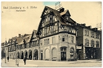 Louisenstraße 15, Marktlauben mit Hintergebäude (1927), 1907-1918