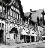 Louisenstraße 15, Marktlauben mit Hintergebäude (1927), 1956