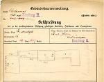 Louisenstraße 16, Hauptgebäude: Grundskizze / Lageplan, 1907