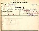 Louisenstraße 18, Hauptgebäude: Grundskizze / Lageplan, 1907
