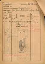 Louisenstraße 18, Hauptgebäude: Grundskizze / Lageplan, 1945