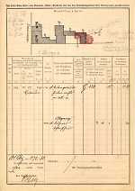 Louisenstraße 20, Hauptgebäude: Grundskizze / Lageplan, 1930