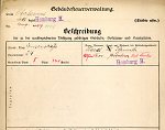Louisenstraße 24, Hauptgebäude: Grundskizze / Lageplan, 1907