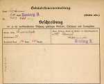Louisenstraße 28, Hauptgebäude: Grundskizze / Lageplan, 1907
