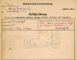 Louisenstraße 57, Hauptgebäude: Grundskizze / Lageplan, 1907