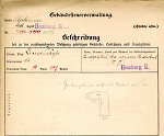Louisenstraße 66, Hauptgebäude: Grundskizze / Lageplan, 1907