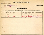 Louisenstraße 68, Hauptgebäude: Grundskizze / Lageplan, 1907