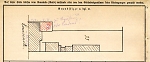 Louisenstraße 68, Hauptgebäude: Grundskizze / Lageplan, 1913