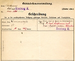 Louisenstraße 69, Hauptgebäude: Grundskizze / Lageplan, 1907