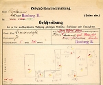 Louisenstraße 70, Hauptgebäude: Grundskizze / Lageplan, 1907