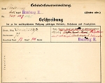 Louisenstraße 73, Hauptgebäude: Grundskizze / Lageplan, 1907