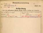 Louisenstraße 77, Hauptgebäude: Grundskizze / Lageplan, 1907