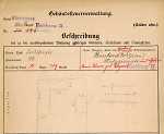 Louisenstraße 94, Hauptgebäude: Grundskizze / Lageplan, 1907