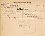 Louisenstraße 107, Hauptgebäude: Grundskizze / Lageplan, 1907