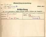 Louisenstraße 3, Hauptgebäude: Grundskizze / Lageplan, 1907