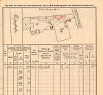 Louisenstraße 3, Hauptgebäude: Grundskizze / Lageplan, 1940