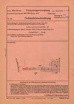 Louisenstraße 3, Hauptgebäude: Grundskizze / Lageplan, 1950