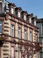 Schöne Aussicht 20, Fenstergruppierung in der Beletage (2014)