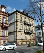 Schöne Aussicht 22, Ansicht von Südwesten (2014)