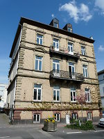 Schöne Aussicht 22, Ansicht der Straßenfront (2014)